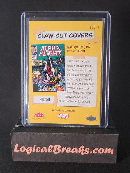 FUW: Alpha Flight (1983) #17 #CCC-1 Claw Cut Covers (48/50)