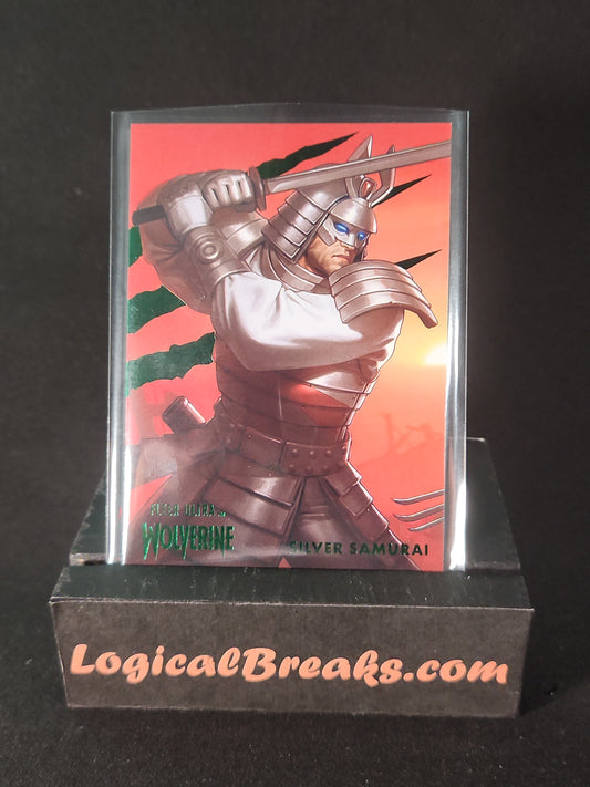 FUW: #49 Silver Samurai Green Foil