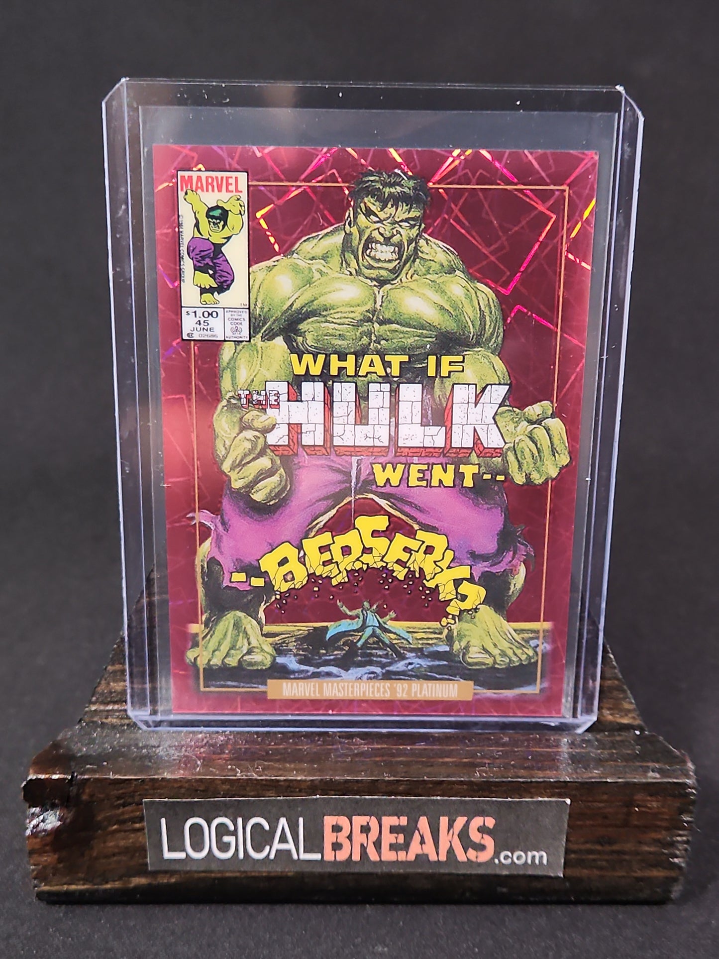 32-V - Hulk Variant Cover Pink Lasers 414/692