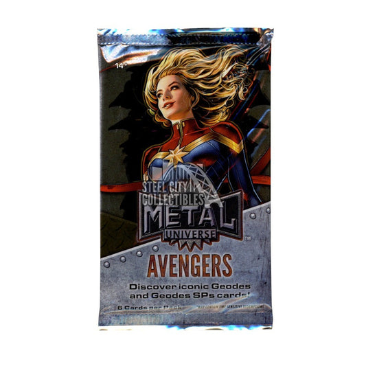 Metal Universe Avengers - 1 sealed pack (from hobby box)